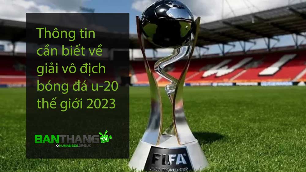 Thông tin cần biết về giải vô địch bóng đá u-20 thế giới 2023