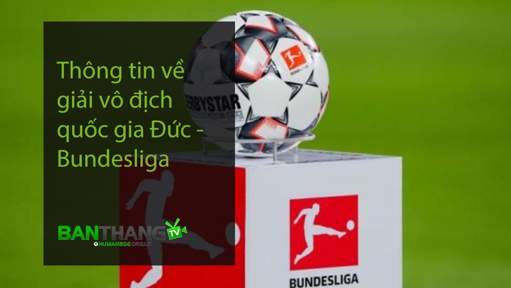 Thông tin về giải vô địch quốc gia Đức - Bundesliga