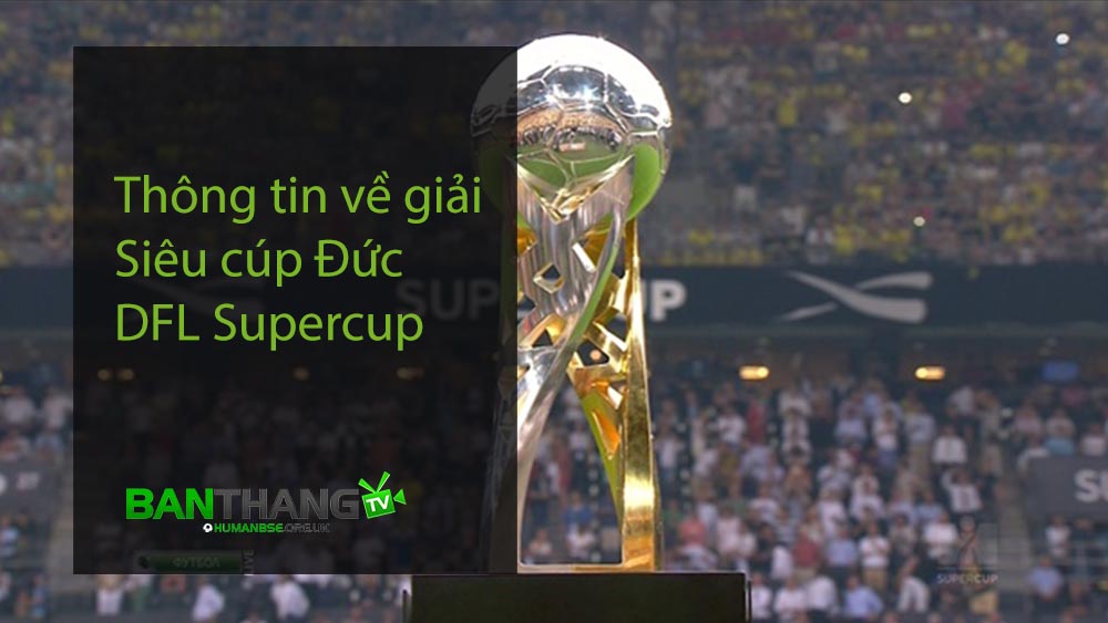 Thông tin về giải Siêu cúp Đức - DFL Supercup